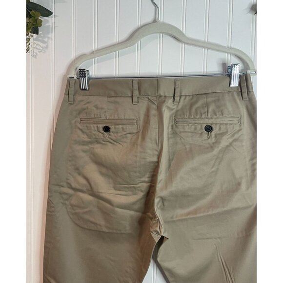 Bonobos Mens Slim Straight Khaki Chinos Pants Size 32x30 Cotton Blend - Picture 4 of 14